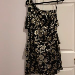 Ava & Aiden one shoulder Mini Dress